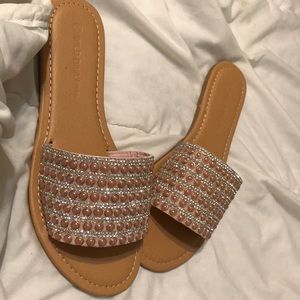 Blush Pink Diamond Sandals